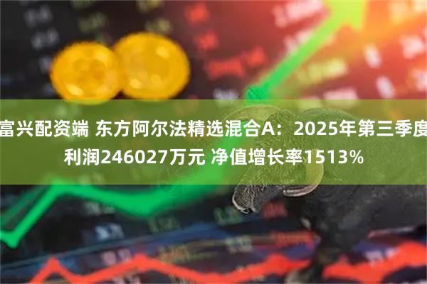 富兴配资端 东方阿尔法精选混合A：2025年第三季度利润246027万元 净值增长率1513%